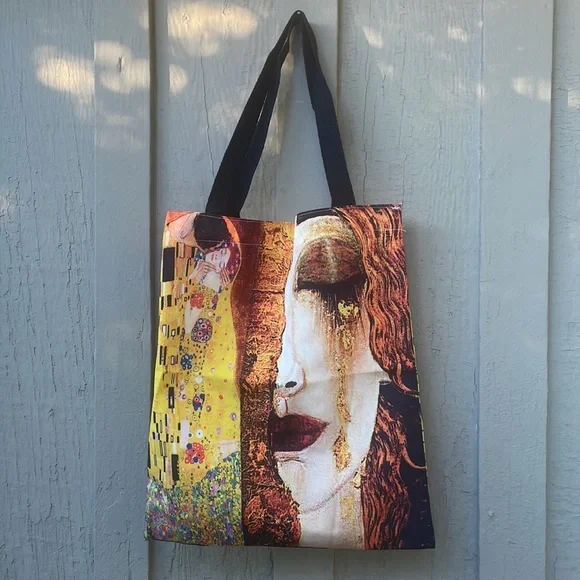 New! Small Gustav Klimt Tote - Picture 2 of 2